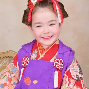 七五三3歳女児