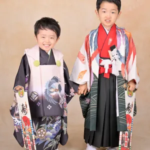 七五三3歳5歳男児兄弟
