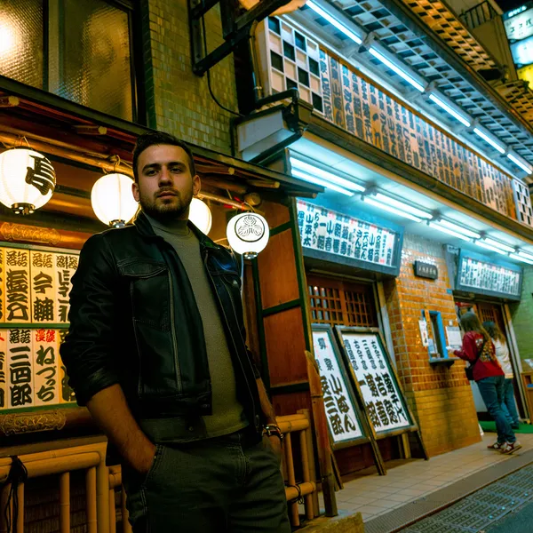 Suehiro-tei Traditional Theatre Shinjuku Night