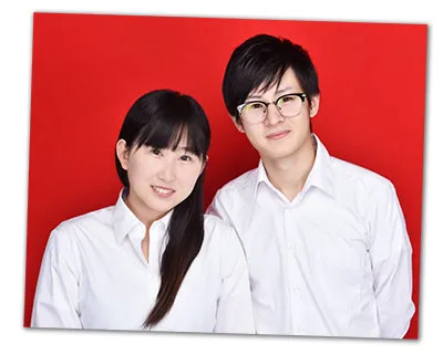 中国結婚証写真